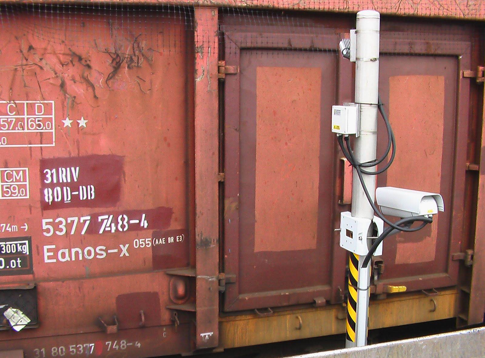UIC Nummernerkennung an Schrott Wagons