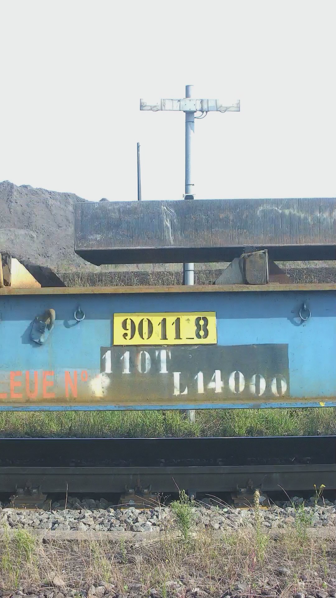 Reconnaissance des numéros internes des wagons de chemin de fer